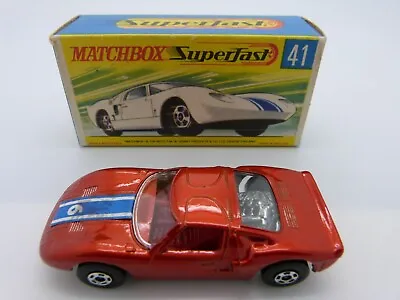 Matchbox Superfast 41 Ford GT • £49.50