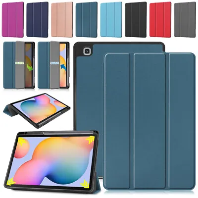 For Samsung Galaxy Tab S6 Lite 10.4 P610 P615 Leather Case Cover With Pen Holder • $28.11