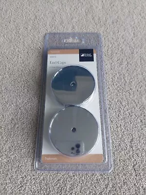 £11.50 • Buy BRAND NEW And Boxed Richard Burbridge Decorative Chrome End Caps