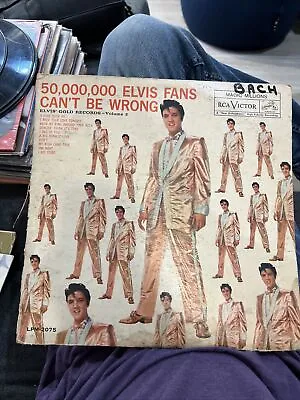 Elvis Presley 50000000 Fans Cant Be Wrong Vinyl Lp Rca Victor Records Lpm 2075 • $20