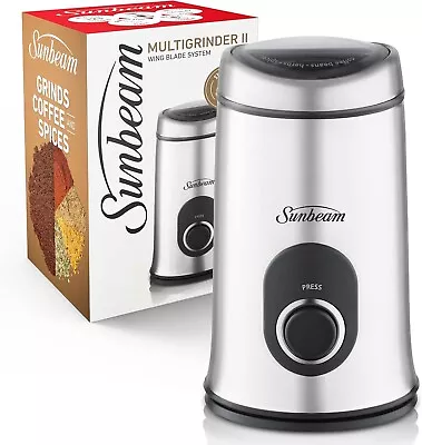 Sunbeam EM0405 Multigrinder II | Coffee Grinder Herb Grinder And Spice Grinder • $48.99