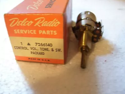 55 1955 Packard Radio Volume Control NOS 7266140 • $21