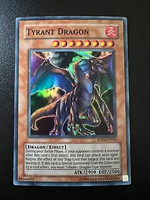 Tyrant Dragon RP02-EN056 Super Rare Retro Pack 2 Very Good To Near Mint Yugioh • £5.39