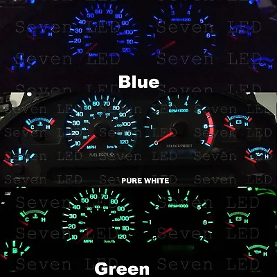 Led KIT For Ford Mustang 99-04 Instrument Cluster Gauge + Climate Control  • $20