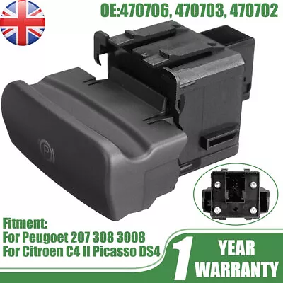 For Peugeot 3008/5008 470706 470702 Electronic HandBrake Switch Parking Brake UK • £9.83