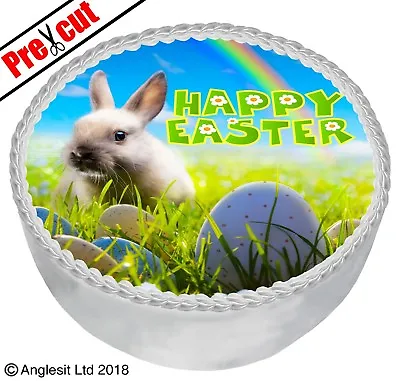 Pre-cut Easter Cake E Viii. Topper 7  / 18cm Edible Wafer Paper Party Decoration • £4.39