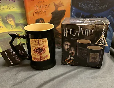 Marauder's Map Coffee Mug W/ FREE Key Chain • $21.56