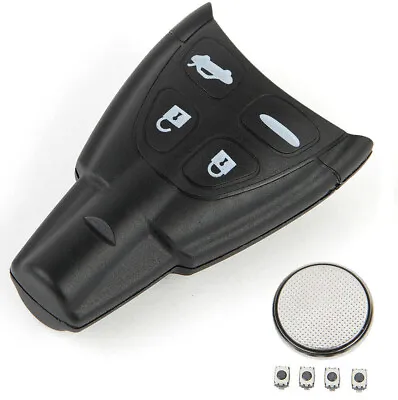 For SAAB 93 95 9-3 9-5 4-Button Replacement Remote Key FOB CASING SHELL CASE KIT • $6.17