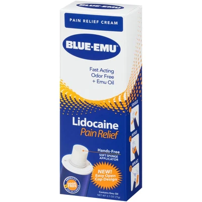 $21.99 • Buy Blue-Emu Lidocaine Pain Relief Cream Fast-Acting Odor-Free 2.7 Oz EXP:2/24