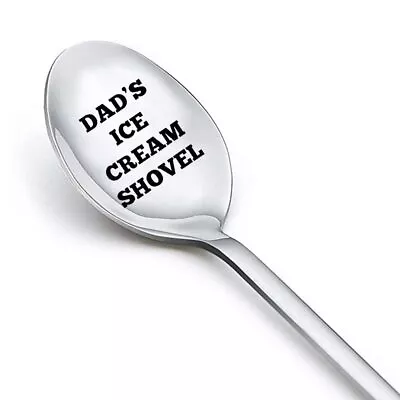 Gifts For Dads Ice Cream Spoon Dad Daddy Gifts From Daughter Son Father's Da... • $12.76