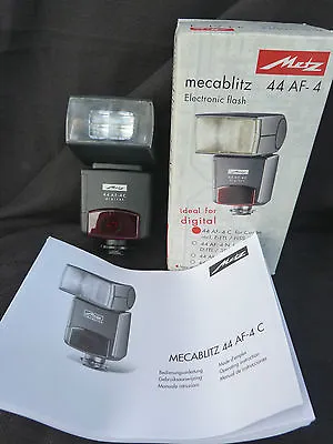 Metz Mecablitz 44 AF-4C Flashgun For Canon • £109.99