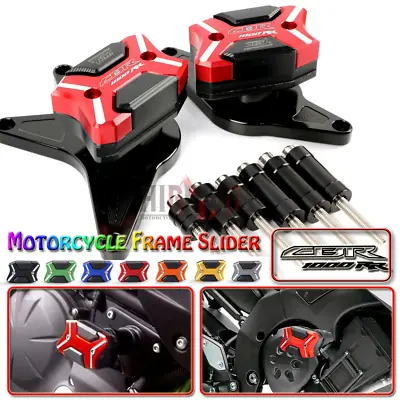 Motorcycle X Frame Guard Slider Crashpads Protector Fo Honda CBR1000RR 2008-2011 • $53.24