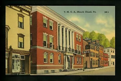 Pennsylvania PA Postcard Mauch Chunk YMCA Building Linen • $3.99