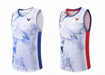 2023 New VICTOR Men's Sports Tops Tennis Clothes Badminton Sleeveless T-Shirts • $21.60