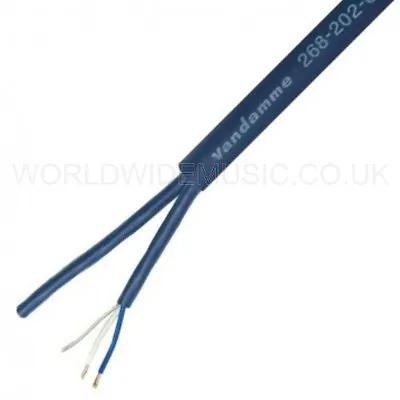 Van Damme Blue Series Studio Grade Pre Jacketed 2 Pair Multicore - By The Metre • £4.05