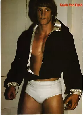 Wccw World Class Championship Wrestling Magazine Pinup #2 (1983) Kevin Von Erich • $6.29