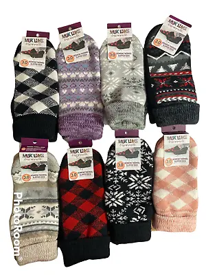 Muk Luks Thermal Slipper Socks Woman’s 3.0 TOG Rating  Size 6-10 Choose • $12.99