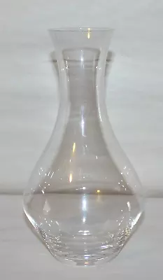 Vintage Black Label Whiskey Clear Glass Carafe 4-1/2  X 9  • $27.50