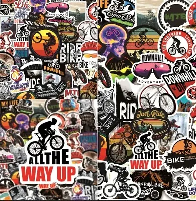 10pcs Mountain Bike Sports Stickers- Laptop Cup Tablet • $2.99