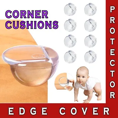 4-8 Safety Corner Cushion For Baby Kids Edge Safety Table Guard Protector Bumper • £2.99