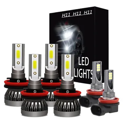 $39.19 • Buy For Chevy Captiva Sport 2012 2013 2014 2015 LED Headlight Bulbs Hi Low Fog Light