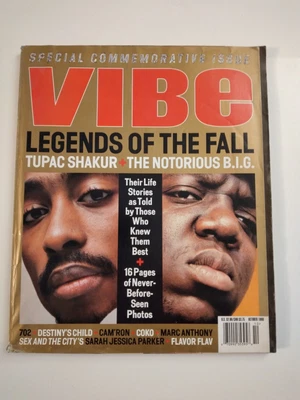 $16.99 • Buy VIBE Magazine October 1999 Tupac Shakur Notorious BIG Biggie Legends Of The Fall
