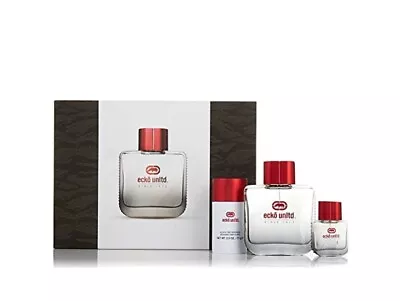 Marc Ecko Unltd 72  Gift  Set 3.4oz EDT Spray Cologne/0.5oz EDT/ Deo. Rare • $54.95