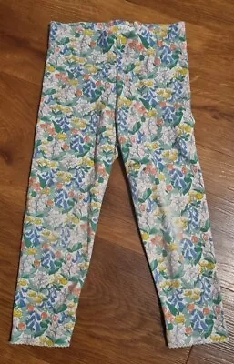 Pretty Baby Boden Flower Print Girls Leggings Age 2 To 3 Years • £3