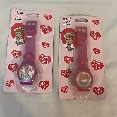 Lot Of 2I LOVE LUCY Digital Watch Classic TV Show Collectible New Sealed • $19.99