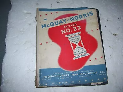 1946 Mcquay Norris  Catalog 472 -pages For  About Anything That Rolls Or Crawles • $28