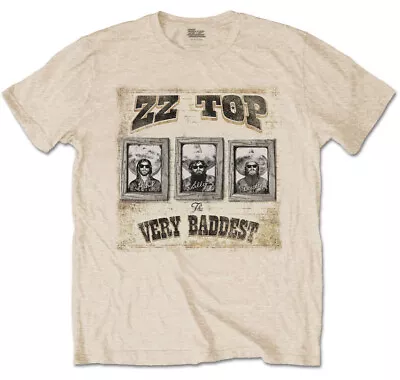 ZZ Top Very Baddest Sand T-Shirt NEW OFFICIAL • $38.05