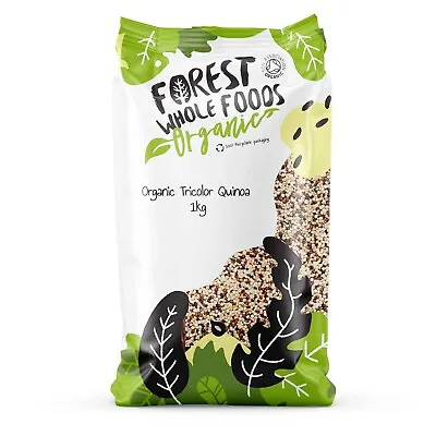 Organic Tricolor Quinoa 1kg - Forest Whole Foods • £10.79