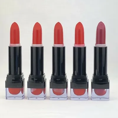 W7 Red Kiss Lipstick - ** CHOOSE SHADE ** Red Ruby Poppy Scarlett Pillar Box • £3.99