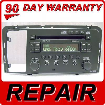 REPAIR SERVICE For VOLVO S60 V70 S80 XC70 Radio HU-850 6 Disc Changer CD Player • $248.31