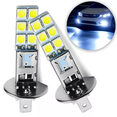 H1 LED Headlight Bulbs Kit High Beam Fog Light DRL 6500K Super White Lamp • $6.99