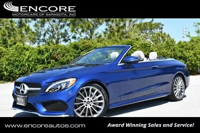 2018 Mercedes-Benz C-Class C 300 Cabriolet W/Premium And AMG Line Packages • $41990