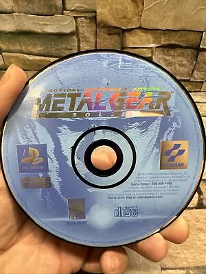 Metal Gear Solid Ps1 Disc 1 Only • $13.95