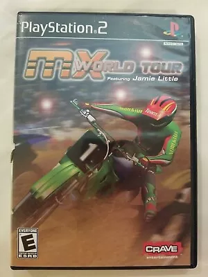 MX World Tour Playstation 2 PS2  COMPLETE VG CRAVE Free Shipping! JAMIE LITTLE • $6.99