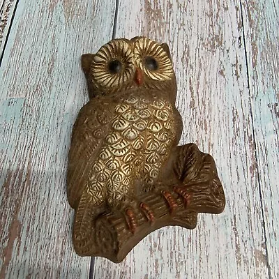 Vintage Owl Wall Hanging Art Decor Owl 7”x5”(Foamcraft) Plaque • $8.98