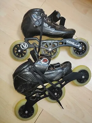 Vanilla Assassin Jr 195/165mm Size 5/6 Inline Skates 3x110 11.25  Rollerblades • $139