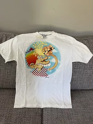 Vintage 1990s Grateful Dead T-shirt Sz L Brockum Single Stitch • $120