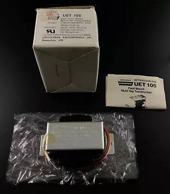 Universal Enterprises Uet 105 Foot Mount Multi-Tap Transformer Vh6 • $20