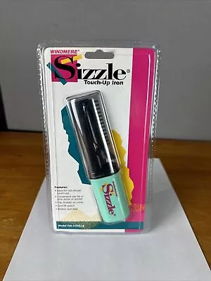 Vintage Windmere Sizzle Touch Up Battery Operated Mini Hair Curling Iron New • $15.99