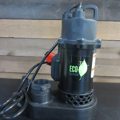 ECO-FLO Products SPP50W Thermoplastic Sump Pump With Wide Angle Switch 1/2 HP • $85