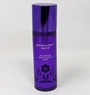 HTF Bath & Body Works Moonlight Path Shimmer Hair & Body Mist 1.5 Oz 42 G PB23 • $18.99