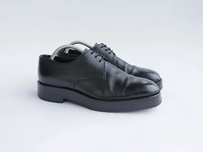 £198 • Buy Rrp £850 Mens Jil Sander Derby Shoes Uk7 Eu41 Black Calfskin Leather