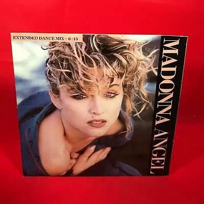 MADONNA Angel 1985 UK 12  Vinyl Single Extended Dance Mix Original Burning Up ~ • £15.49