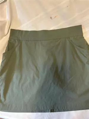 Columbia Sportswear Womens Skirt/skort Short Quick Dry Large Olive Green • $12.99