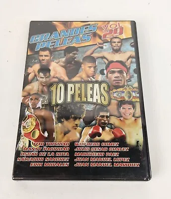 Grandes Peleas Vol 29 10 Peleas DVD Tito Trinidad Manny Pacquiao Julio Chavez • $14.99