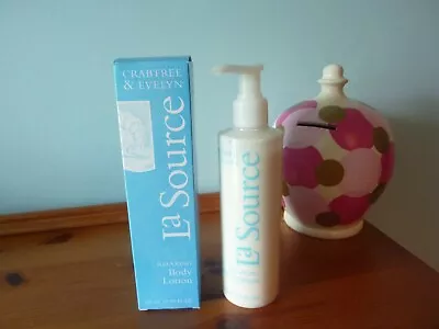 Crabtree And Evelyn La Source Relaxing Body Lotion 250ml Pump Bottle Tested Once • £24.99